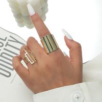 Wholesale Fashion Geometric Alloy 2-piece Ring main image 1
