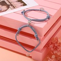 Wholesale Fashion Solid Color Magnetic Couple Bracelet main image 6