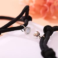 Wholesale Fashion Solid Color Magnetic Couple Bracelet main image 4