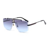 Fashion Anti-blue Prevent Glare Rimless Square Glasses Wholesale main image 3