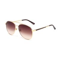 Fashion Metal Anti-blue Uv Protection Sunglasses Wholesale main image 3