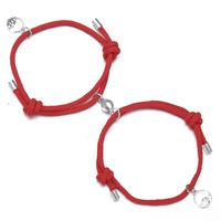 Wholesale Fashion Solid Color Magnetic Couple Bracelet sku image 3