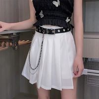 Punk Chain Trousers Chain Pu Belt Wholesale main image 2