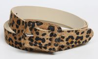 Cinturón Con Hebilla Cuadrada Con Estampado De Leopardo Coreano main image 3