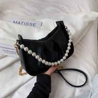 Fashion Solid Color Chain Shoulder Messenger Portable Bag Wholesale main image 4