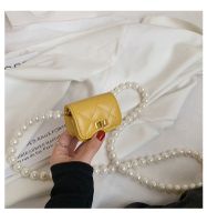 Fashion Large Pearl Chain Mini Lipstick Bag sku image 2