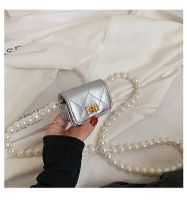 Mode Große Perlenkette Mini Lippenstift Tasche sku image 3