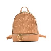 Fashion Geometric Solid Color Backpack Wholesale sku image 2