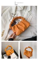 Wholesale Fashion Solid Color Fold Messenger Bag sku image 4