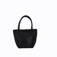 Bolso Cuadrado Pequeño De Moda Tachonado De Diamantes sku image 1