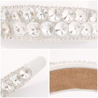Fashion Wide-brimmed Alloy Diamond Headband main image 4