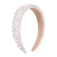 Fashion Wide-brimmed Alloy Diamond Headband sku image 1