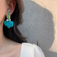 Nouvelles Boucles D&#39;oreilles Géométriques Coréennes Simples De Style De Mode main image 1
