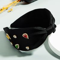 Korean Fashion New Style Knotted Solid Color Hair Band main image 5