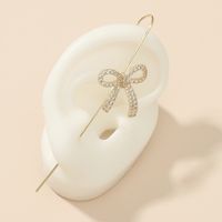 Fashion Word Slash Surround Ear Acupuncture Bone Clip main image 5