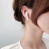 Headphone Anti-lost Chain Wireless Airpods Pearl Earrings main image 4
