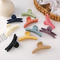 Korean Frosted Solid Color Shark Clip Wholesale main image 6