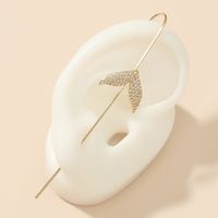 Fashion Word Slash Surround Ear Acupuncture Bone Clip sku image 15