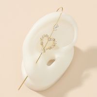 Fashion Word Slash Surround Ear Acupuncture Bone Clip sku image 12