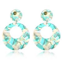 Elegant Marble Arylic Women's Drop Earrings main image 2