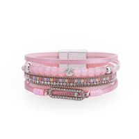 Bohemian Beaded Rhinestone Multilayer Bracelet sku image 3