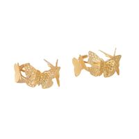 Fashion Simple Creative Hollow Butterfly Earrings main image 6