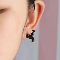 Fashion Personality Exaggerated Tri-color Faucet Earrings Wholesale main image 1
