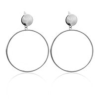 Korean Style Exaggerated Large Ring Earrings Wholesale main image 3