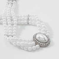 Retro Palace Style Multilayer Pearl Necklace main image 5