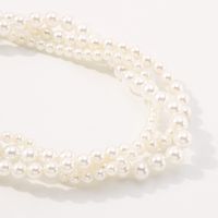 Fashion Simple Multi-layer Pearl Necklace main image 5