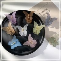 Fashion Solid Color Butterfly Shape Catch Clip Wholesale main image 1