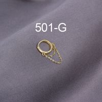 Simple Style Geometric Plating 925 Silver No Inlaid Earrings sku image 2