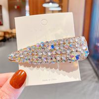 Fashion Geometric Rhinestone Metal Hairpin Wholesale sku image 3