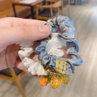 Korean Satin Fruit Pendant Head Rope main image 4