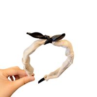 Korean Style Net Yarn Bow Headband Wholesale main image 6
