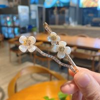 Korean Style Imitation Shellfish Flower Hairpin main image 4