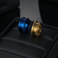 Simple Diy Embossed Stainless Steel Handmade Ring Material Accessories main image 3