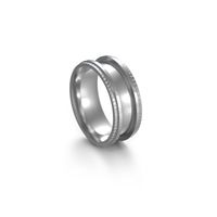 Simple Diy Embossed Stainless Steel Handmade Ring Material Accessories main image 6