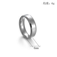 Simple Style Round Stainless Steel No Inlaid main image 6