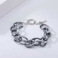 Fashion Buckle Aluminum Alloy Bracelet sku image 4