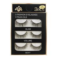 Fashion 3 Pairs 3d Mink False Eyelashes main image 11