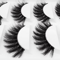 5 Pairs Of False Eyelashes 3d Multi-layer Imitation Mink Hair Natural Thick Eyelashes main image 9