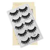 W5 Pairs Of Imitation Mink Multi-layer False Eyelashes main image 13