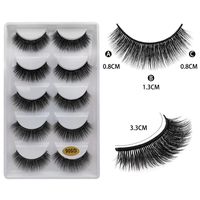 3d Imitation Mink 5 Pairs Of False Eyelashes Cross-border European And American Natural Thick Eyelashes main image 15