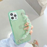 Korean Summer Mint Green Heart Bracelet Mobile Phone Case main image 3