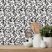 Retro Black And White Pattern Tile Wall Floor Decoration Stickers main image 1