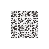 Retro Black And White Pattern Tile Wall Floor Decoration Stickers main image 6