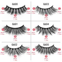 Wholesale 10 Pairs Of Natural Thick Mink False Eyelashes main image 9