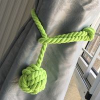 Simple Hand-woven Cotton String Ball Tie-up Curtain Decoration Wholesale sku image 14