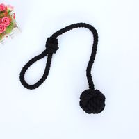 Simple Hand-woven Cotton String Ball Tie-up Curtain Decoration Wholesale sku image 17